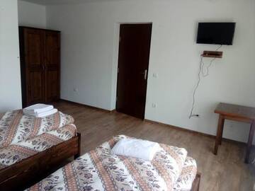 Фото номера Двухместный номер с 1 кроватью и террасой Гостевой дом Vila Lorin г. Cristeştii Ciceiului 25